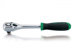 Трещотка 3/8" 36зуб. 200мм TOPTUL