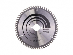 Диск пильный 190х30 мм 60 зуб. по дереву OPTILINE BOSCH ( твердоспл. зуб)