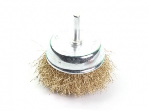 Щетка д/дрели "чашка" гофр. 75мм GEPARD (GP0850-75) (в блистере)