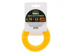Леска ф 2.7 мм х 15 м треуг. сеч. STARTUL GARDEN