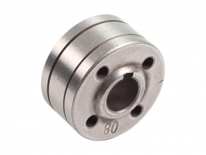 Ролик подающий ф 30/10 мм, шир. 17 мм, проволока ф 0,6-0,8 мм (V-тип) (для твердой проволоки: омедненная, полированная, нержавеющая) (SOLARIS)