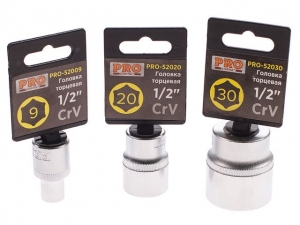 Головка 1/2" 9мм 6гр. PRO STARTUL (PRO-52009)