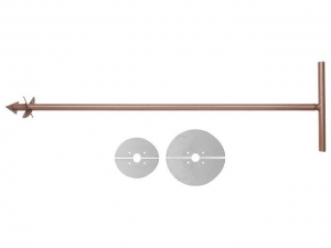 Бур садовый 1м (Рубин-7)