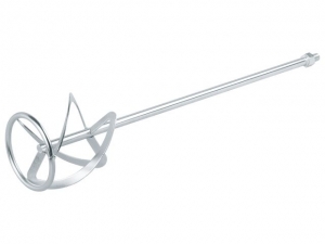 Миксер д/смесей 120х600мм M14 WORTEX (Отличительной характеристикой является наличие 3-х лопастей для еще более быстрого перемешивания)