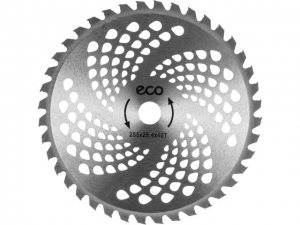 Нож для мотокосы 40 зуб. 255х1.3х25.4 мм ECO (твердоспл.)