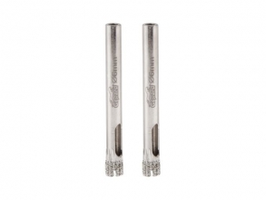 Коронка алмазная  d 6мм по стеклу и керамике 2шт. GEPARD (GP2076-06) (сверло алмазное трубчатое, 2шт)