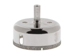 Коронка алмазная  d 68мм по стеклу и керамике GEPARD (GP2076-68) (сверло алмазное трубчатое)