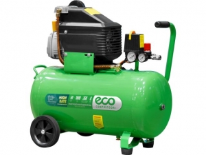 Компрессор ECO AE-501-3 коаксиальный (260 л/мин, 8 атм, коаксиальный, масляный, ресив. 50 л, 220 В, 1.80 кВт)