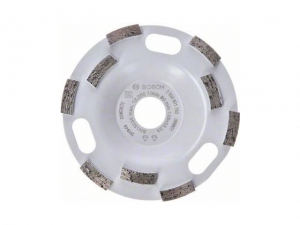 Алмазная чашка 125х22,23 мм по бетону двурядная EXPERT FOR CONCRETE BOSCH ( для быстрого шлифования)