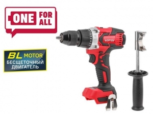 Аккум. дрель-шуруповерт WORTEX BD 2030 Dli в кор. ALL1 XLT SOLO БЕСЩЕТ., 18 В, 80 Н*м, БЗП(мет.) 13 (шурупы до 13 мм)