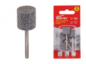 Импрегнированная полировальная насадка 13.2 мм WORTEX (раб. диам. 13.2 мм, диам. хвостовика 3.2 мм, 20000 об/мин)