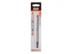 Сверло по бетону  6х150мм шестигр. GEPARD (GP0226-150) (усиленная пластина, Impact, победитовое ударное)