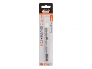 Сверло по бетону  8х120мм шестигр. GEPARD (GP0228-120) (усиленная пластина, Impact, победитовое ударное)