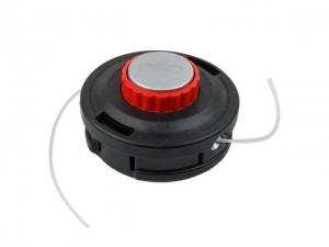 Головка триммерная ECO GTP-TC40 леска ф 2.4 мм полуавт., блистер (ф125 мм, лев. резьба М10х1.25 "мама", заправка лески без разбора)