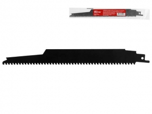 Пилка сабельная по металлу, по дереву и по дереву с гвоздями S230WM (1 шт.) WORTEX 230 мм длина (пропил для демонтажных работ, Carbide Technology, шли