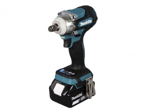 Аккум. ударный гайковерт MAKITA LXT DTW300RTJ MAKPAC (18.0 В, 2 акк., 5.0 А/ч Li-Ion, посадочн. квадрат 1/2 ", 330 Нм, вес 1.8 кг)