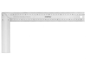 Угольник столярный 350мм сталь/алюм. STARTUL PROFI (ST3525-035)