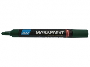 Маркер промышл. перманентный на основе жидк. краски MARKAL MARKPAINT ЗЕЛЕНЫЙ (Толщина линии 2 мм. Цвет зеленый)