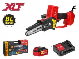 Аккум. мини-пила WORTEX CEC 2518 ALL1 XLT в чем. ALL1 XLT SET БЕСЩЕТ., 18 В, 15 см, 1х4 А*ч (шина 15 см, 1/4", 3 мм)