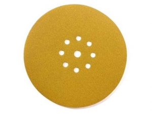 Шлифлист 225мм круг P60 бумага,5 шт., самосцепл. (8+1 отв.) Abraforce