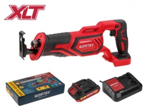 Аккум. сабельная пила WORTEX CSR 1118 E в кор. ALL1 XLT SET 18В, 1 акк., 2 Ач, дер. 115 мм (18 В, С АКБ (2.0 А/ч) И З/У, дерево до 115 мм, металл до 1