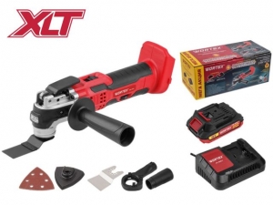 Аккум. многофункциональный инструмент (реноватор) WORTEX CSM 3020 в кор. ALL1 XLT + аксесс. SET (5 000-20 000 об/мин)