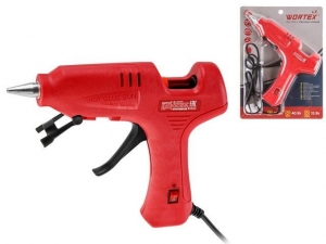 Пистолет клеевой WORTEX LX GG 1140-4 в блистере 40 Вт, 11,2 мм, 6 г/мин (40 Вт, 11,2 мм, 6 г/мин)