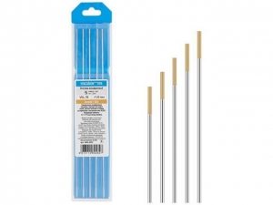 Электрод вольфрамовый золотой WL-15, Ф 1,6 мм (набор 5 шт) SOLARIS