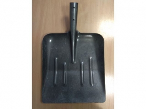 Лопата совковая из рельсовой стали S3 (широкая) (Для снега, зерна, стружки, опилок и др. легких сыпучих материалов.) (БТЗ)