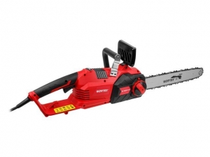 Пила цепная электрическая WORTEX EC 4024-1 SF шина 40.5 см (16"), 3/8" LP, 1.3 мм (2400 Вт, бескл. натяж. цепи, тормоз выбега цепи)