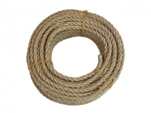Веревка льняная крученая 6 мм 20 м STARFIX
