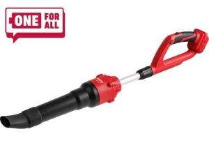 Аккум. воздуходувка WORTEX BB 2018-1 D ALL1 XLT SOLO 18В, БЕСЩЁТ., 162-450 м.куб/ч, 72-190 км/ч