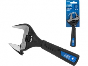 Ключ разводной 150мм EXPERT STARTUL (SE4220-15) (тонкие губки, раскрытие губок 35 мм, обрезиненная рукоятка)