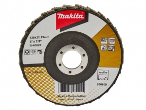 Круг лепестковый 125х22.2 мм плоский B-40820 MAKITA