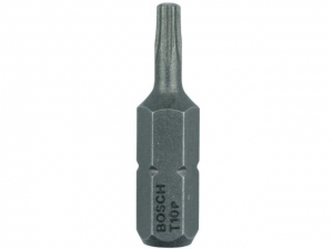 Насадка с шестигр. хв. Т10  25мм Bosch (3 шт)