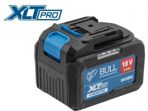 Аккумулятор BULL AK 6002 18.0 В, 6.0 А/ч, Li-Ion XLTpro (18 В, 6 А*ч, Li-ion)