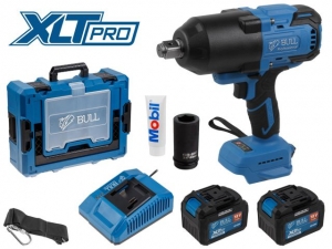 Аккум. ударный гайковерт BULL SC 1810 Xcase, XLTpro, БЕСЩЕТ., 18 В, 1500 Н*м, 3/4", 2х6 А*ч, з/у 6 А (Масса: 3,92 кг,)