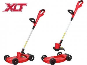 Триммер аккум. WORTEX TB 2818 ALL1 XLT SOLO 18В, шир.скаш.300 мм, авт.подача лески, леска 1.6 мм (БЕЗ АКБ И ЗУ, с тележкой, поворотная голова, поворот