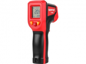 Инфракрасный термометр (пирометр) WORTEX IP 5060 -50°C...+600°C,регулировка чувствительности 0,1-1,0 (Встроенный лазер, батарейки в комплекте)