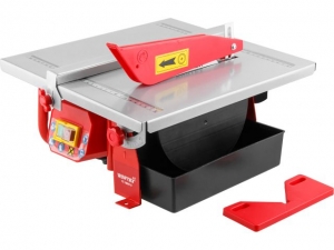 Плиткорез электрический WORTEX LX TC 1860 C в кор. 600 Вт,180 мм, 2800 об. мин., глубина до 34 мм (стол 330x360 мм, водная система охлаждения)