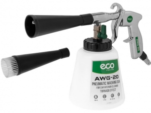 Пистолет моечный пневматический ECO AWG-20 (для химчистки) (ТОРНАДОР, 160 л/мин, бак: 1000 мл, 4-8 бар)