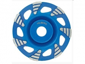 Алмазная чашка d 125мм торнадо TRIO DIAMOND ( бетон / гранит / натуральный камень / искусственный камень) (HILBERG)