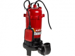 Насос погружной для грязной воды ASILAK SLP-2001 (С измельчителем, 2000 Вт, 18000 л/ч, погружение до 6 м)