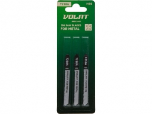 Пилка лобз. по металлу T218A (3 шт.) ВОЛАТ (пропил криволинейный, тонкий, для базовых работ)