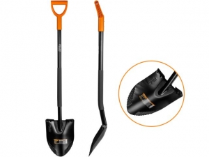 Лопата штыковая с зубьями цельнометаллическая 1200мм STARTUL METSA (ST6080-10) (толщина полотна 2мм)