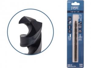 Сверло по металлу ц/х 7.0х69х109 мм HSS-Co Black EXPERT STARTUL (кобальт 5%)
