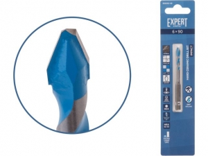 Сверло по керамограниту  6x90 мм EXPERT STARTUL (сухое сверление)
