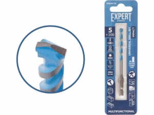 Сверло универсальное  5x100 мм MultiFunctional EXPERT STARTUL (победитовое, по мультиматериалам)