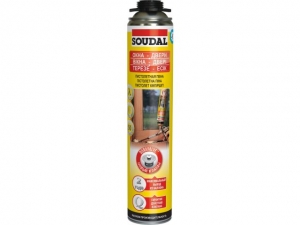 Пена монтажная пистолетная "Soudal" ОКНА ДВЕРИ 750 мл