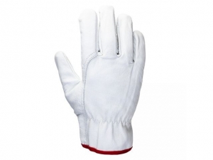 Перчатки кожаные цельные р-р 11/XXL, JetaSafety (буйволовая кожа) (JETA SAFETY)